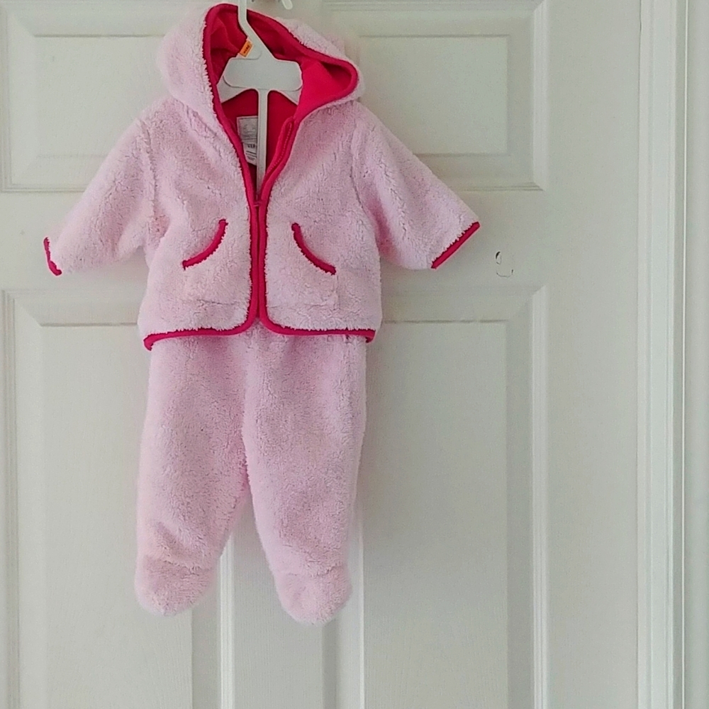 2 piece winter fleece lined winter outfit